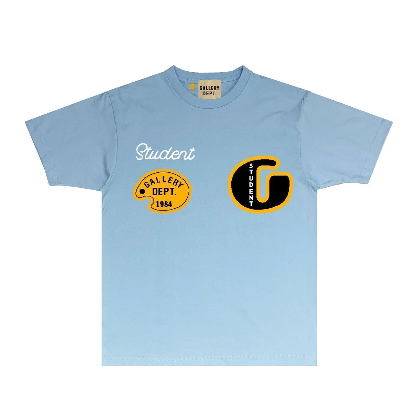 Gallery Dept T Shirt Retro Printed Loose Short-Sleeved Shirt (part2)